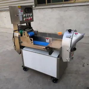 Restaurante Material de calidad alimentaria Repollo Jengibre Máquina trituradora Okra Máquina cortadora de frutas y verduras para el mercado de EE. UU.