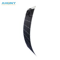 135W Sunpower Maxeon Panneau solaire flexible pour voitures électriques Haute efficacité 135W Contact arrière Cellule solaire adhésive à couche mince facile