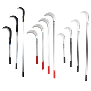 Faucille agricole avec long manche en acier lame tranchante pour couper l'herbe agricole Faucille - Product Image 1