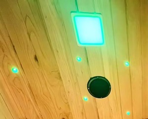 Cabine de sauna en bois massif électrique moderne de bonne qualité, salle de vapeur sèche pour personnes - Product Image 6