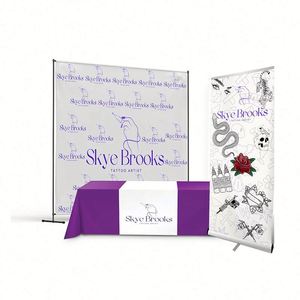 Accessoires pour affiche publicitaire rétractable enroulable couleur pleine - Product Image 1