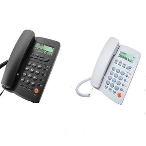 Téléphone en anglais avec batterie sans identification de l'appelant Téléphone <span class=keywords><strong>fixe</strong></span> d'affaires - Product Image 6