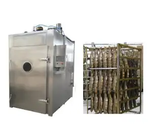 Machine à fumée de viande de grande capacité, fumoir à viande, four pour saucisses et viandes