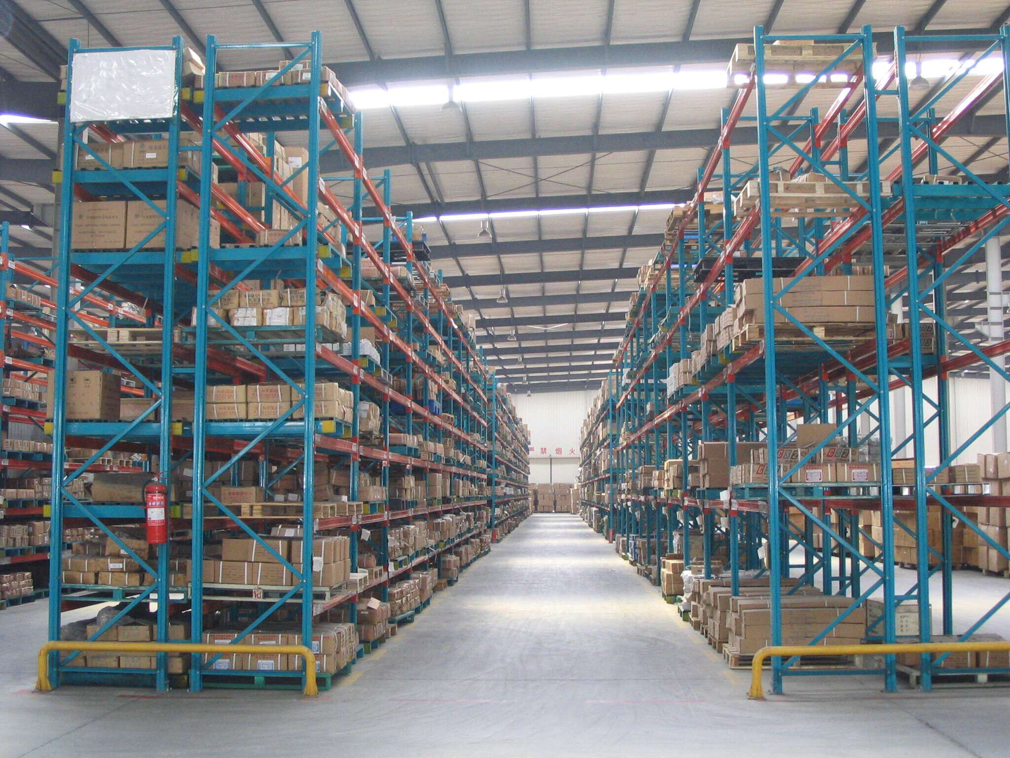 Warehouse Heavy Duty Steel Racking Selective Pallet Mezzanine Flooring Racking Systems