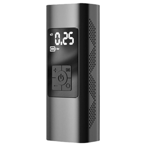 Mini bomba de aire eléctrica con linterna para neumáticos de bicicleta, inflador de neumáticos Digital LED de 12V CC, recargable y portátil, novedad de <span class=keywords><strong>2022</strong></span> - Product Image 5