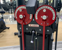 GC-5084 Machine Commerciale Multi-Fonctions sur Pied | Équipement de Gym Réglable pour Pectoraux et Deltas Postérieurs à Double Bras