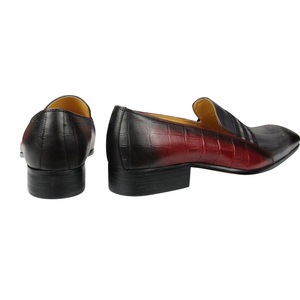 Buona vendita <span class=keywords><strong>scarpe</strong></span> eleganti Casual da <span class=keywords><strong>uomo</strong></span> alla moda mocassini in pelle alla moda oxford moda Slip-On altezza aumento calzature di grandi dimensioni - Product Image 4