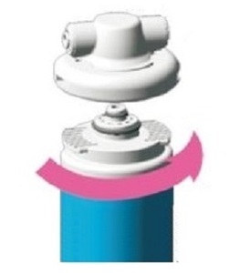 ตัวกรองน้ำคาร์บอนแบบติดผนังเชื่อมต่อได้อย่างรวดเร็ว - Product Image 4