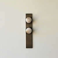 Applique Murale LED Créative en Albâtre Style Nordique, Luminaire Décoratif Moderne pour Salon, Chambre et Chevet