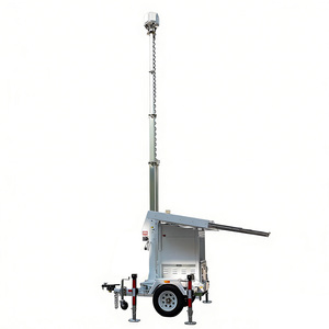 UNIV USA Market Diseño Sencillo UST-600S Remolque Solar Móvil para Instalación de Cámaras CCTV UST600S Torre Solar Móvil para CCTV para Parques - Product Image 5