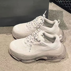 รองเท้าวิ่งแฟชั่นคุณภาพสูง ดีไซน์หรูหรา ประดับคริสตัล สำหรับผู้ชายและผู้หญิง รองเท้าทรง Chunky ดีไซน์เนอร์ พร้อมบริการดรอปชิปปิ้ง - Product Image 5