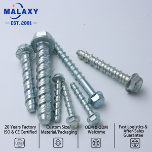 Malaxy en stock et livraison <span class=keywords><strong>rapide</strong></span>, vis autotaraudeuse en acier inoxydable A2 pour béton, pour la construction - Product Image 3