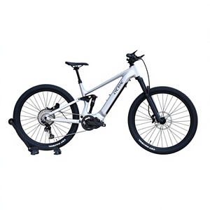 Vélo électrique EM6 (3ème génération) avec suspension intégrale M6100/12S+M430/500W 48V, prix bas, 29 pouces, vélo hybride électrique en alliage d'aluminium EMTB - Product Image 1