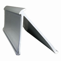 Usine personnalisé en gros surface plane en plastique PVC affichage porte-billets porte-papier bureau signe titulaire