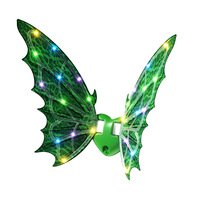 Cadeau pour enfants : Accessoire de dos pour petite fille, ailes de papillon électriques, mobiles et lumineuses sur le thème des fées