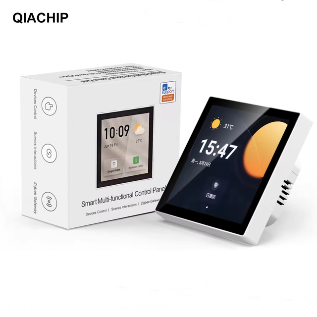 Ewelink Wifi Smart Touch Screen Center Control Panel Voice Control Alexa ZigBee 3.0 for Intelligent Scenes Google Home QIACHIP