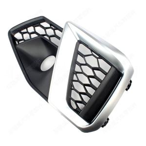 กรอบไฟตัดหมอกสีเงิน ABS สำหรับ Audi A4 ปี 2020  ครอบกระจังหน้าล่าง  รุ่น 8W0807682AM 8W0807681AM - Product Image 3