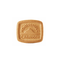 Biscuits sablés italiens de la marque Cabrioni, à base de malt d'orge, sucrés, traditionnels, pour le petit-déjeuner italien - 650 g Sac