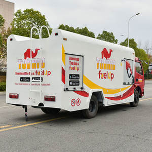 شاحنة خزان وقود دونغفنغ 4×2 للبيع مع موزع وقود في باكستان - Product Image 5