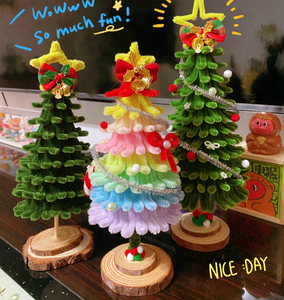 Decoraciones Creativas, Limpiapipas de Chenilla Educativos y Coloridos para Manualidades, Suministros para Fiestas de Navidad y Cumpleaños, Manualidades para Niños - Product Image 5