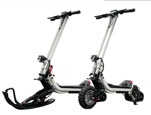 สกู๊ตเตอร์หิมะ Ridingtimes USA Stock Warehouse 1800W รุ่นนวัตกรรมใหม่ 2 ล้อ พับได้ พร้อมแบตเตอรี่ถอดได้ G63 DIY สำหรับผู้ใหญ่ - Product Image 4