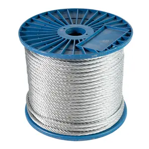 6x111SWSNS + FC/IWRC 6x111SWSNS + IWRC Grande Diâmetro Steel Wire Rope Não Rotating Wire Rope