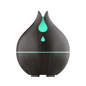 Difusor de Aroma Yx Petal Vase, 200 ml, Mini Humidificador USB de Escritorio con Acabado de Madera y Función de Temporizador para el Hogar - Product Image 5