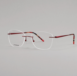 Feroce thiết kế sang trọng Titanium khung quang học chất lượng cao bán buôn <span class=keywords><strong>lens</strong></span> Frameless Kính mắt với không Vành kính - Product Image 6