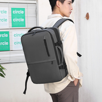 Ransel Laptop Oxford Tahan Air Baru dari Pabrik, Tahan Lama, dengan Lapisan Polyester USB, Kapasitas Besar untuk Bisnis & Perjalanan