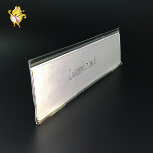 Campioni gratuiti plastica pvc mensola bordo striscia prezzo supermercato scaffalature in vetro plastica <span class=keywords><strong>prezzi</strong></span> titolari etichetta titolari Tag - Product Image 5