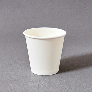 Gran oferta 2025, tazas de café desechables de 8oz con logotipo personalizado, taza de papel de café con leche para beber en caliente de pared única con tapa - Product Image 3