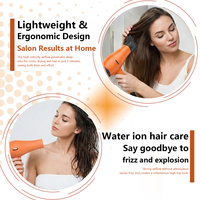 Nouveau Sèche-Cheveux Électrique Professionnel Ionique 2026 avec Diffuseur, Moteur AC 2000-2300W, Écologique, Idéal Hôtels et Voyages