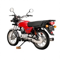Moto ChampTech 100cc avec vitesse maximale de 95 km/h, boîte de chaîne entièrement couverte Bajaj Motos pour routes non goudronnées