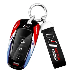 Üretici düşük fiyat dayanıklı ABS araba aksesuarları iç araba anahtarı kabuk kapak kılıf için Hyundai Elantra Accent Sonata Tucson