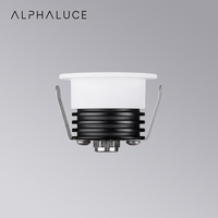 IP65 Alphalighting Moderne 2024 Éclairage Mural Externe Cadres Modifiables Led Escalier Extérieur Lumière 24V