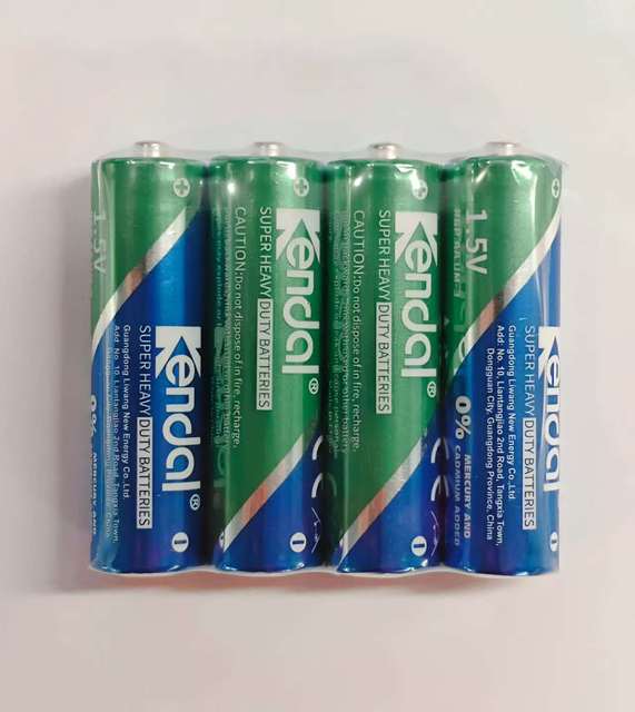 OEM Custom Logo AA Zinc Carbon Battery Bulk Pack Wholesale Price From Liwang Factory