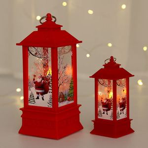 Lanternes éoliennes colorées en 3d, lampions lumineux, bonhomme de neige, Elk Santa, lampe décorative de noël, lumière de nuit, cadeau scintillant - Product Image 5