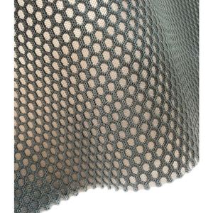 Sac à chaussures en maille hexagonale 3D 100% polyester, tricoté chaîne 75D, respirant, imperméable, ignifuge, antibactérien - Product Image 3