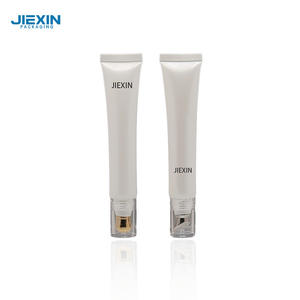 Manguera de plástico transparente de aleación de Zinc de 15ml, envase cosmético de negocios, loción transparente para labios para esencia, lápiz labial para tubo de esencia P - Product Image 2