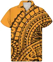 2020 Nieuwe Hawaiian Afdrukken Stijl Man Zomer Korte Mouw Shirts Kraag V-hals 4XL Oversized Mannen T Shirts