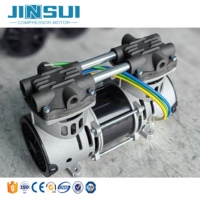 Portable silencieux 1HP 2HP 750W 1500W 1800W 2200W sans huile compresseur d'air pompe compresseur tête moteur