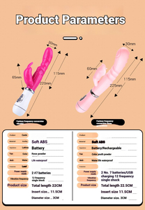 Paar Vibratoren Frequenz umwandlung Double Av Stick Female <span class=keywords><strong>Sex</strong></span> Supplies Adult Neuheit Produkte - Product Image 4