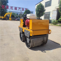 Compacteur routier vibrant à double tambour et double entraînement, autopropulsé, 540 kg