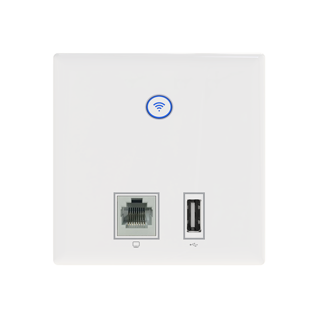 Hot Selling 2.4GHz 300 High-Speed Transmission Wireless In-Wall Access Point CF-E536N 2*2dBi Internal Antennas WIFI AP