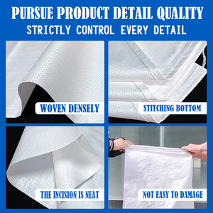 Sac en polypropylène tissé <span class=keywords><strong>de</strong></span> 50 kg pour l'emballage du ciment et le transport <span class=keywords><strong>de</strong></span> matériaux <span class=keywords><strong>de</strong></span> construction en vrac - Product Image 3