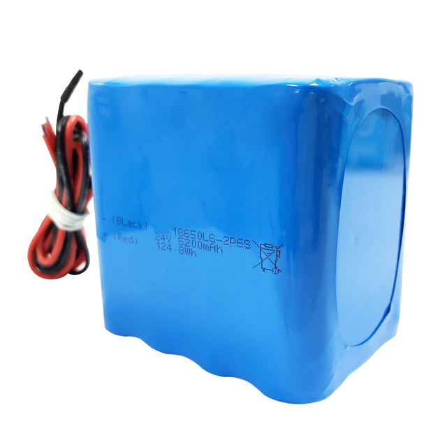 5200Mah 24V 10S4P 18650 Li-ion Lithium Polymer Rechargeable Battery Pack CE Certified 500 Cycles