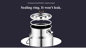 Jarra Pequeña de Acero Inoxidable para Leche y Aceite con Asa Gruesa, Diseño Ecológico con Tapa de Hebilla - Product Image 5