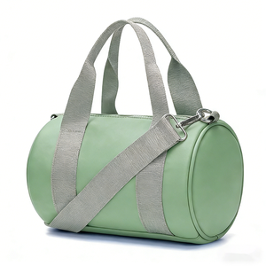 Bolsa de Gimnasio Ligera para Viajes de Fin de Semana, Deportes, Yoga, Fitness, Baile, Mini Bolsa de Gimnasio Tipo Barril, Bolsa Deportiva Cruzada para <span class=keywords><strong>Mujer</strong></span> - Product Image 1