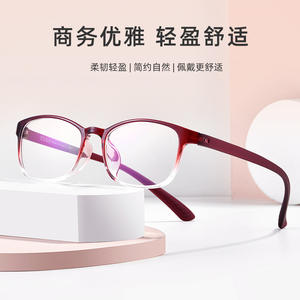 Danyang TR90 Montura rectangular para gafas para mujer, montura completa ligera para corrección de miopía, número de pieza 1017 - Product Image 1