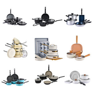 Olla y sartén <span class=keywords><strong>de</strong></span> cobre <span class=keywords><strong>para</strong></span> <span class=keywords><strong>cocina</strong></span> Juegos <span class=keywords><strong>de</strong></span> utensilios <span class=keywords><strong>de</strong></span> <span class=keywords><strong>cocina</strong></span> antiadherentes con revestimiento antiadherente <span class=keywords><strong>de</strong></span> cerámica - Product Image 5